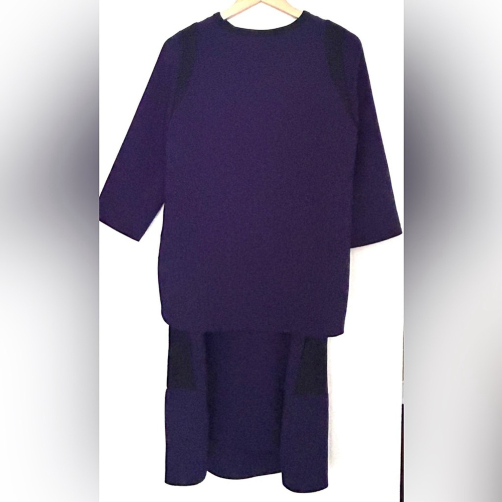 Lacoste Elegant purple Dress with pockets size 40